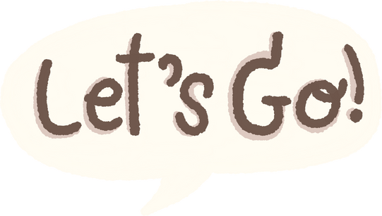 Let's Go Text Font